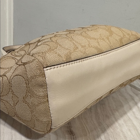 Coach Bag Kelsey Mini Cream Tan Satchel - Picture 8 of 17